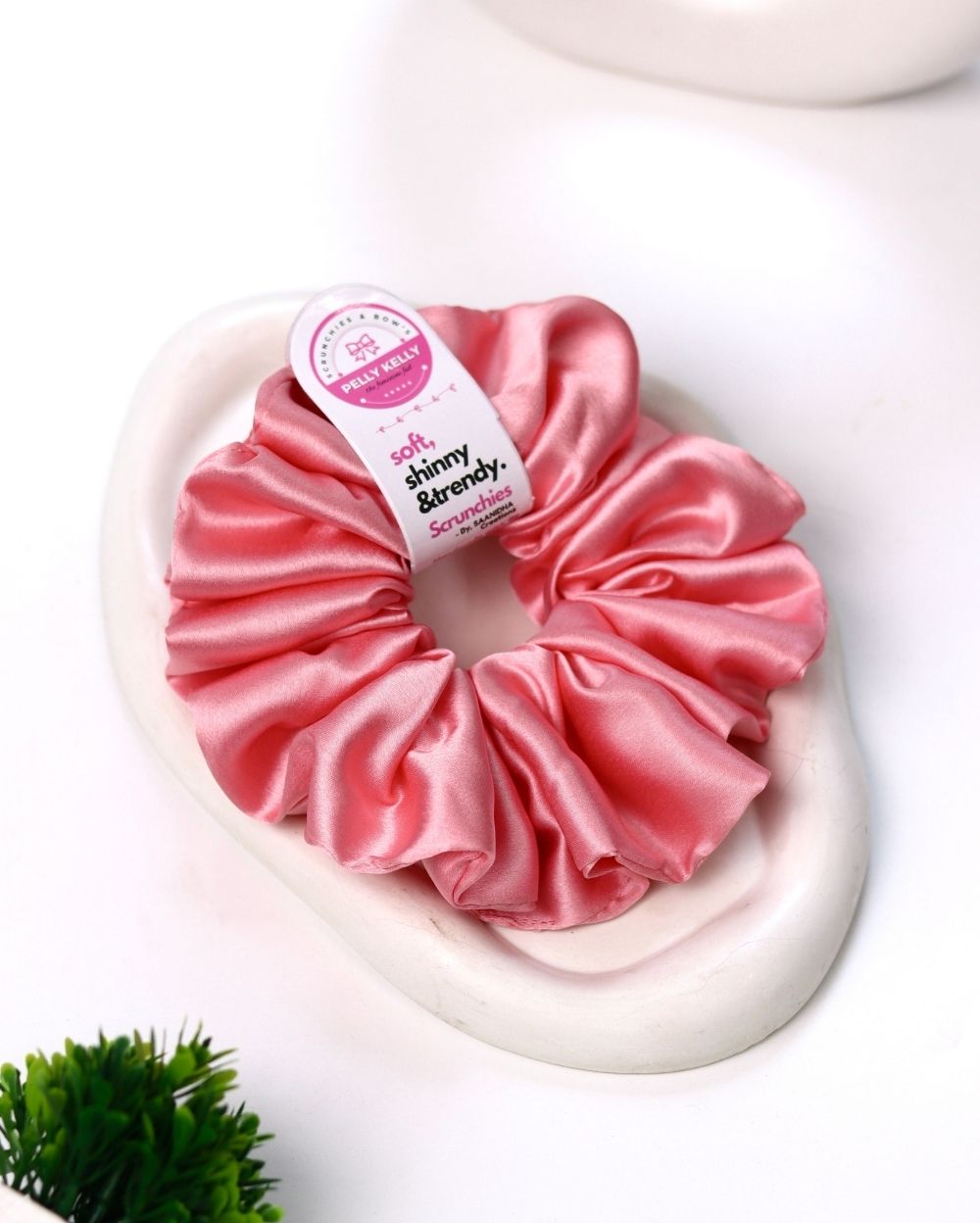 Rose Gold | Silk Satin Scrunchies | XL