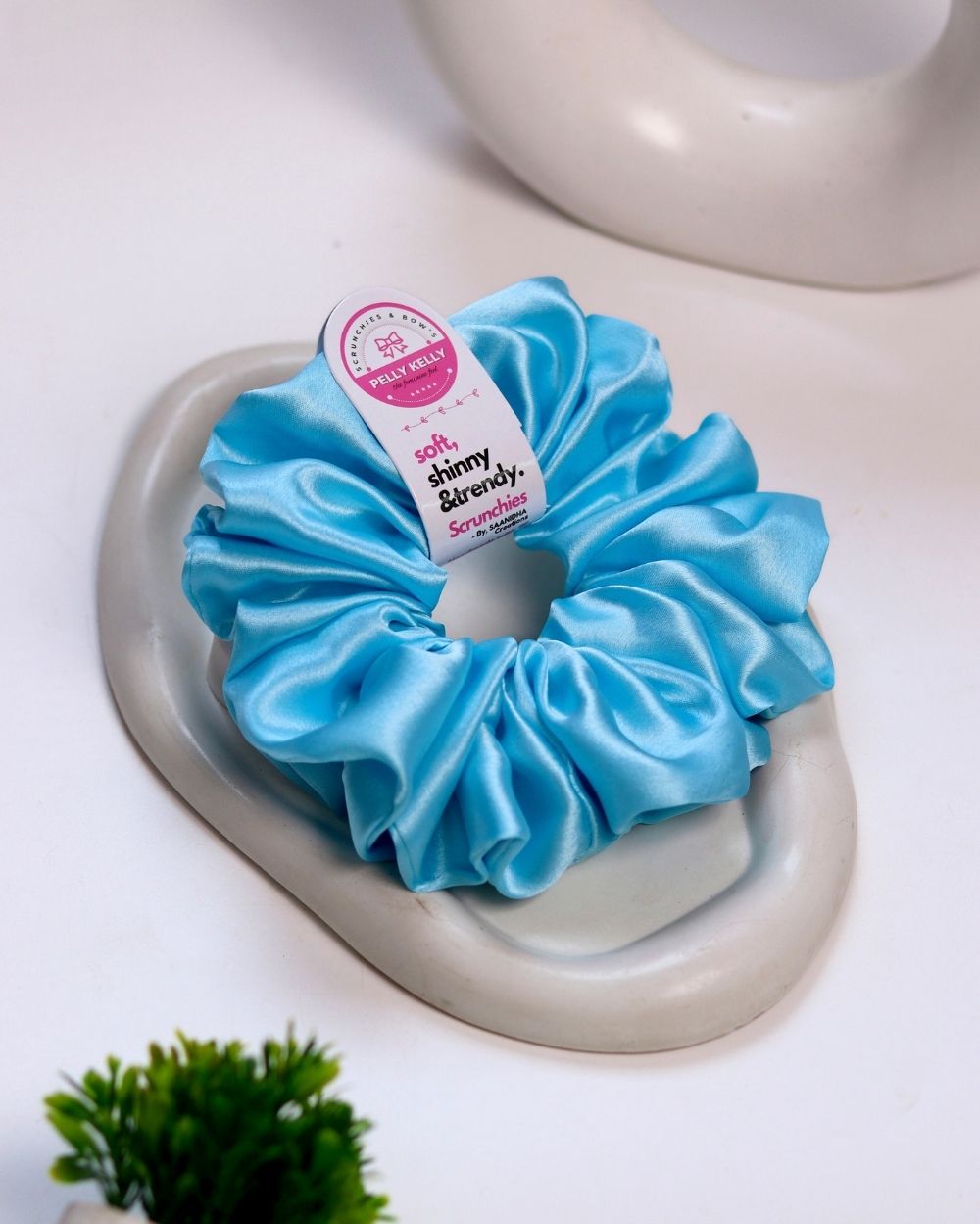 Iceberg | Silk Satin Scrunchies | XL
