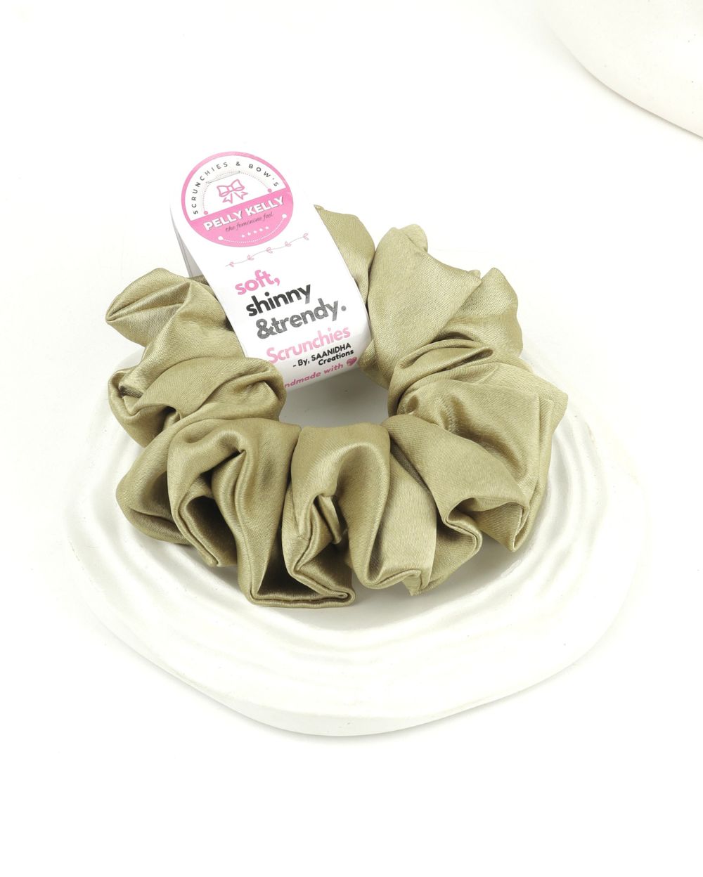 Light Lavender | Silk Satin Scrunchies | L