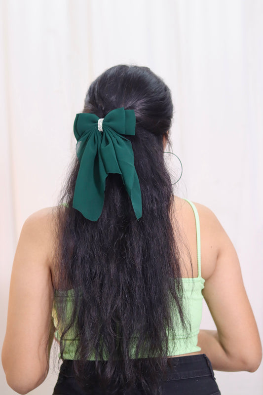 Georgette Bow | Scarf Bow | Pack of 1