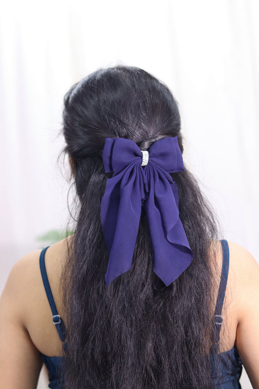 Georgette Bow | Scarf Bow | Pack of 1