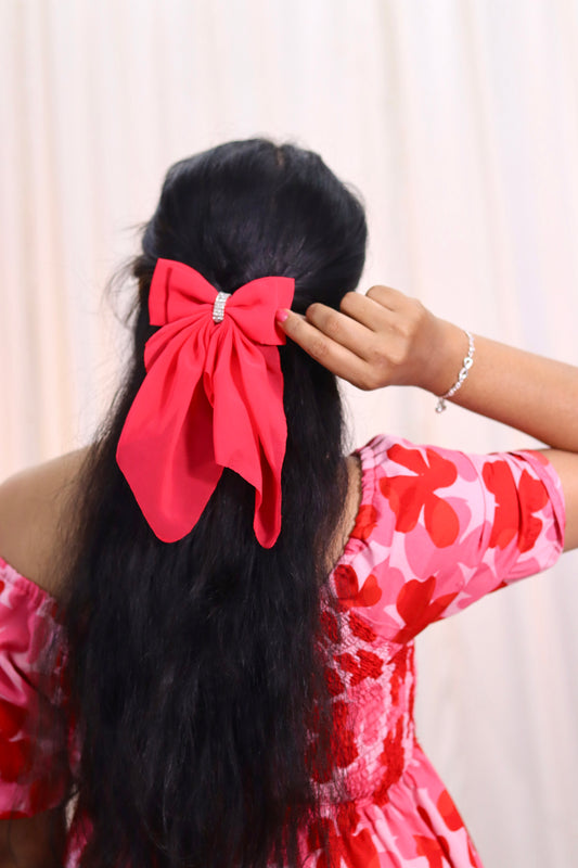 Georgette Bow | Scarf Bow | Pack of 1