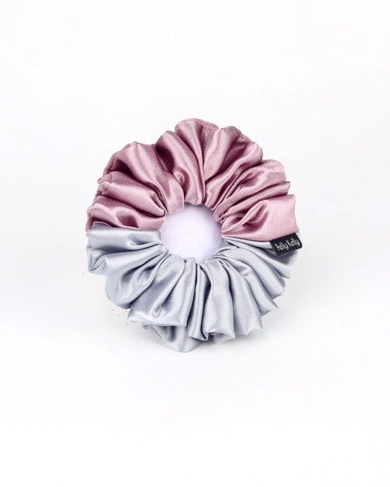 DOUBLE TONE PREMIUM SATIN SCRUNCHIES | L