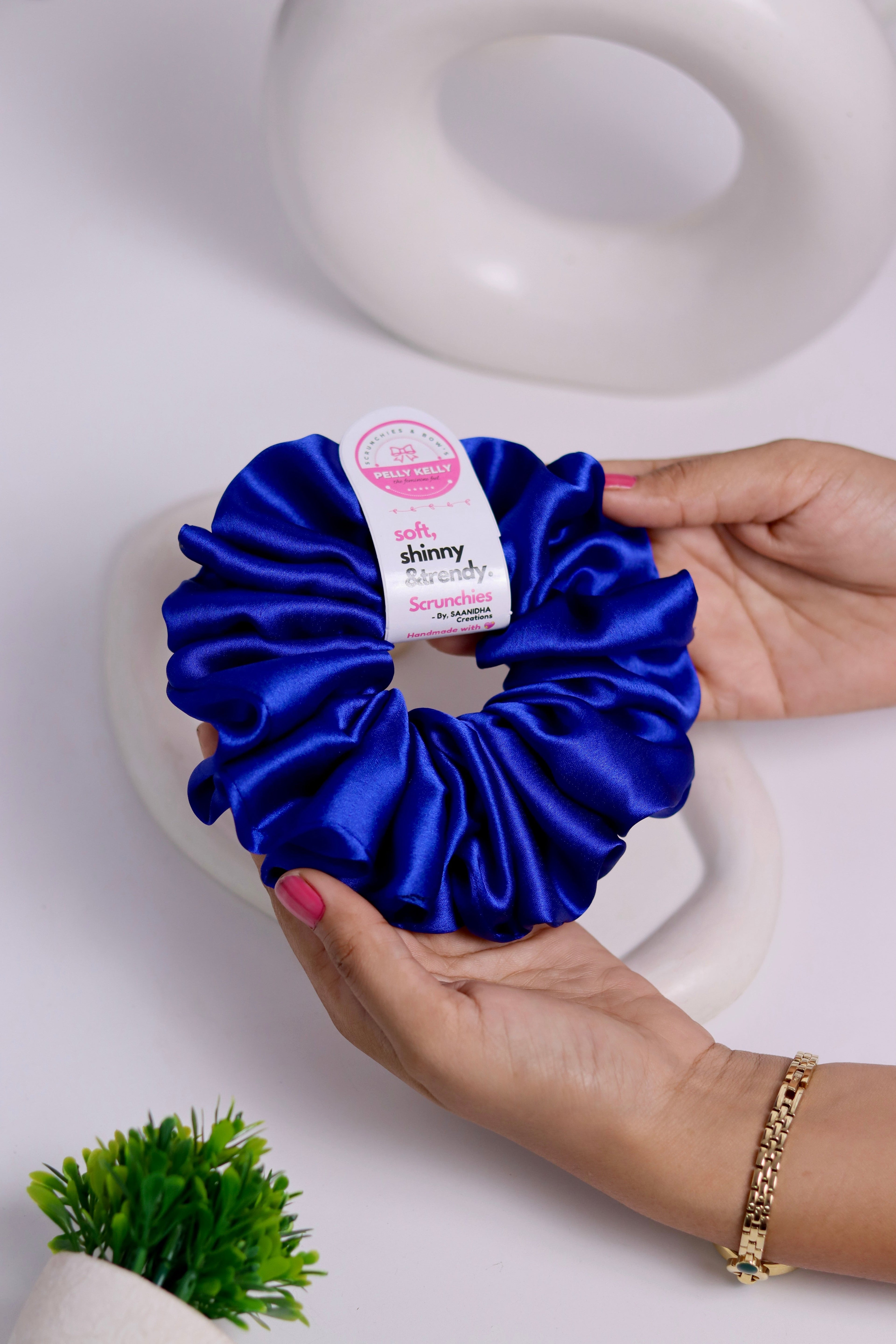 Silk Satin Scrunchies