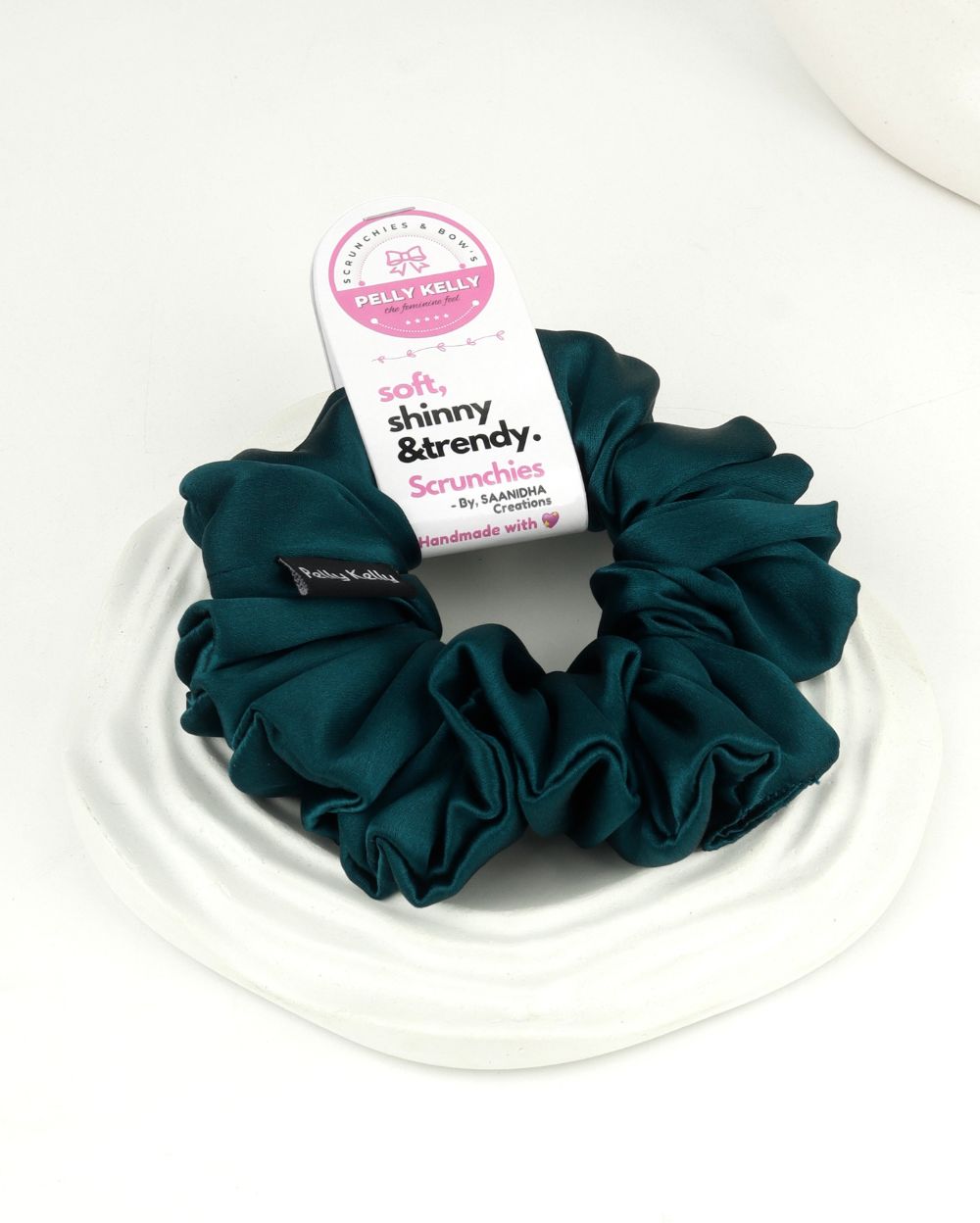 Moon Mist | Silk Satin Scrunchies | L