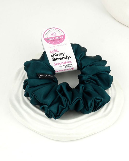 Moon Mist | Silk Satin Scrunchies | L