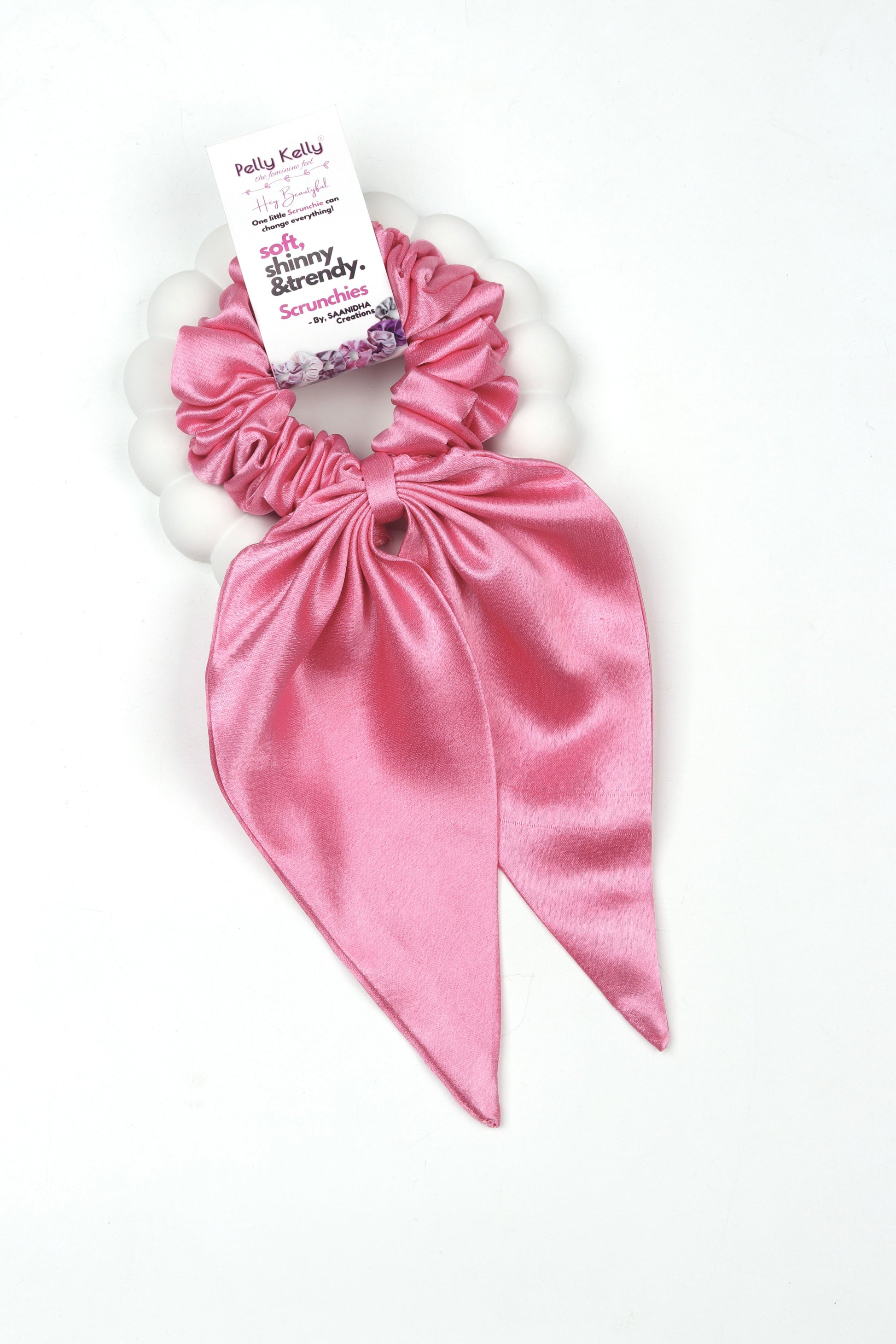 Peach Rose | Premium  Satin| Bunny