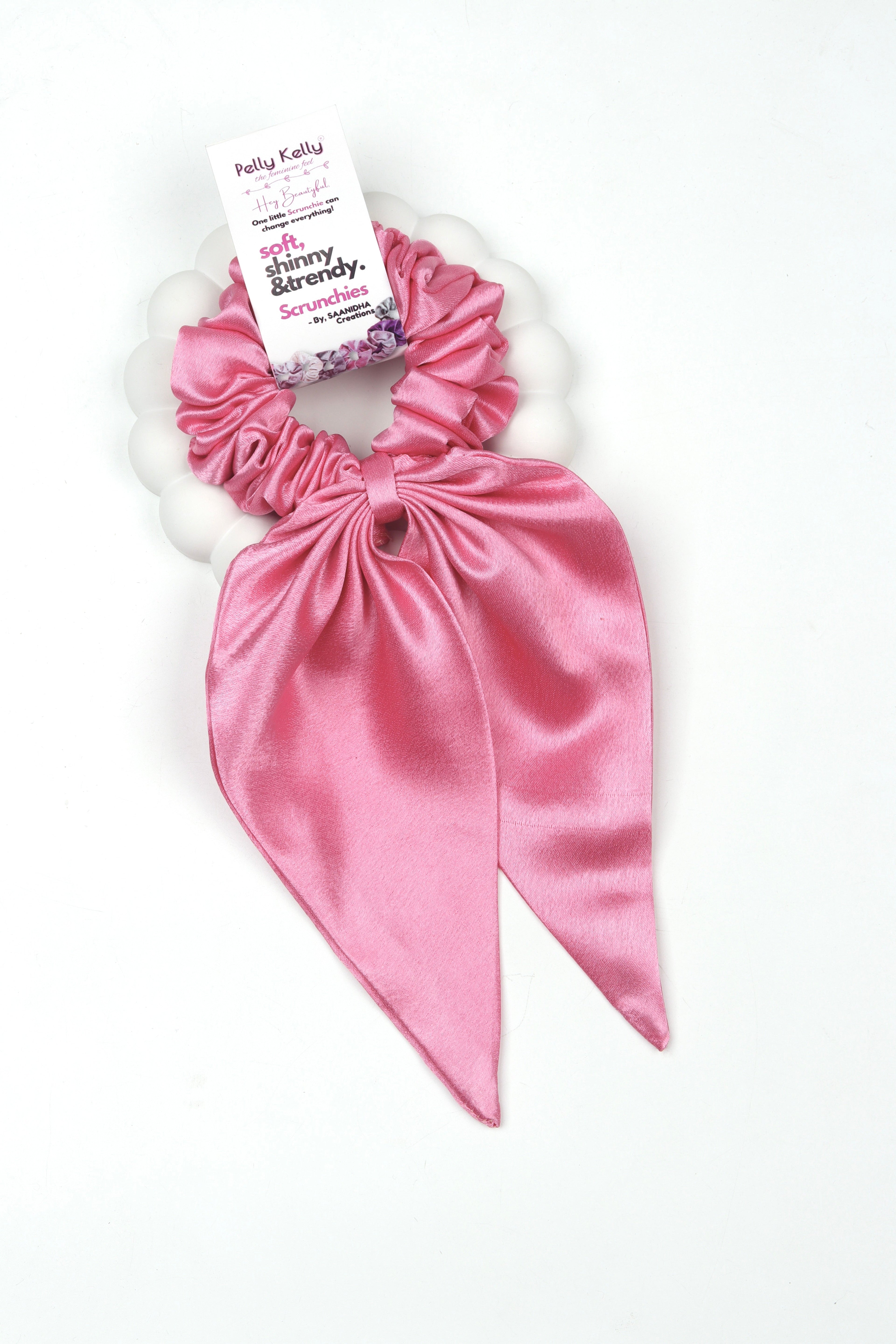 Peach Rose | Premium  Satin| Bunny