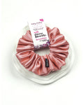 Peach Rose | Premium Silk Satin Scrunchies | L