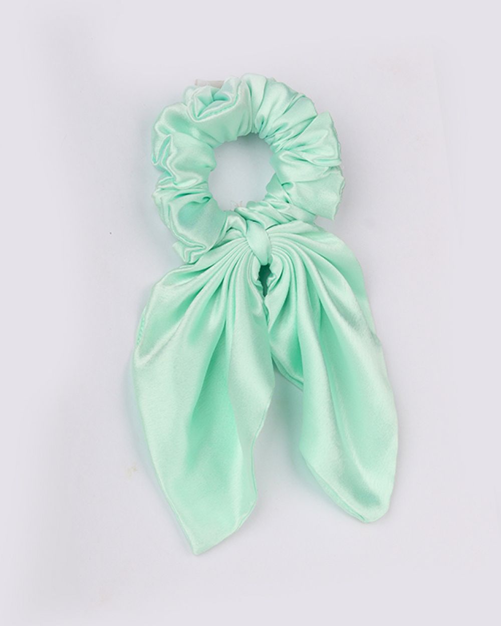 Silk Satin Bunny Scrunchie