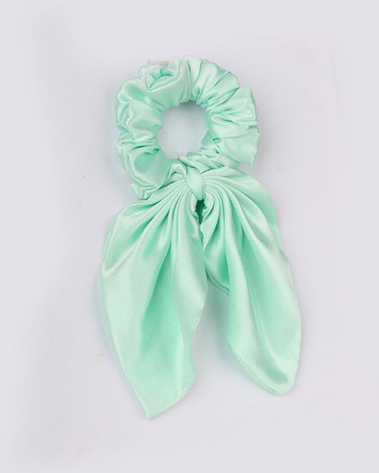 Silk Satin Bunny Scrunchie