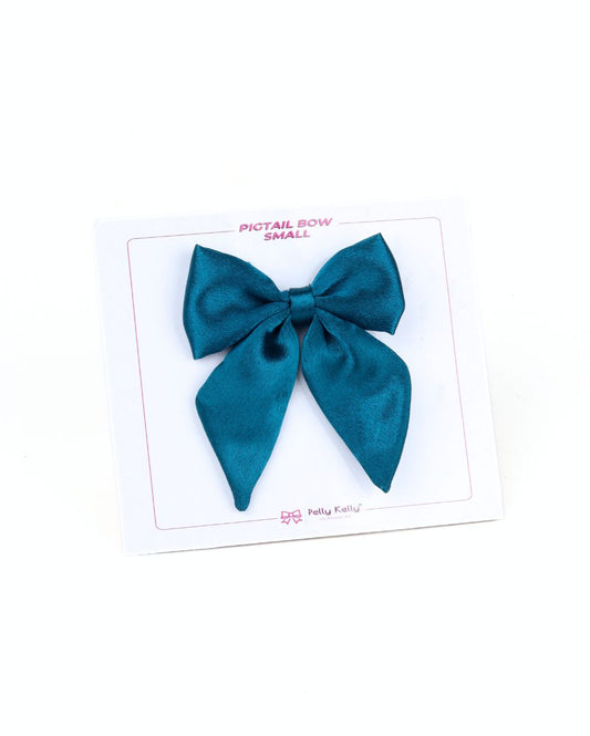 Reddish Magenta | Premium Silk Satin Scrunchies | Pigtail | S