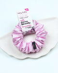 Reddish Magenta | Premium Silk Satin Scrunchies | M