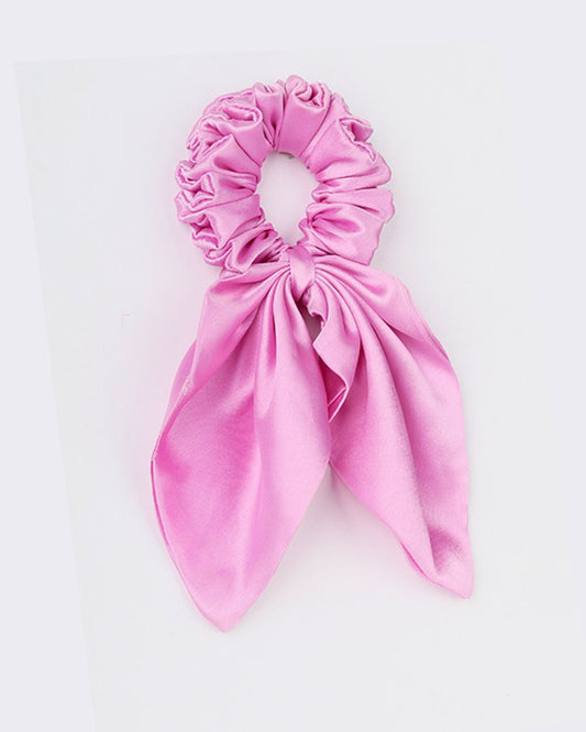 Silk Satin Bunny Scrunchie
