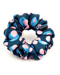 Premium Printed Satin Scrunchies | Large