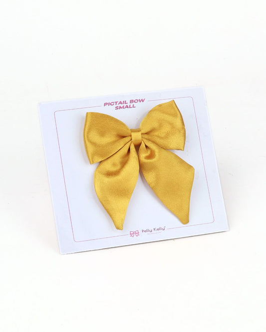 Deep Lavender | Premium Silk Satin Scrunchies | Pigtail | S