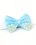 Premium satin Princess Pearl Bow