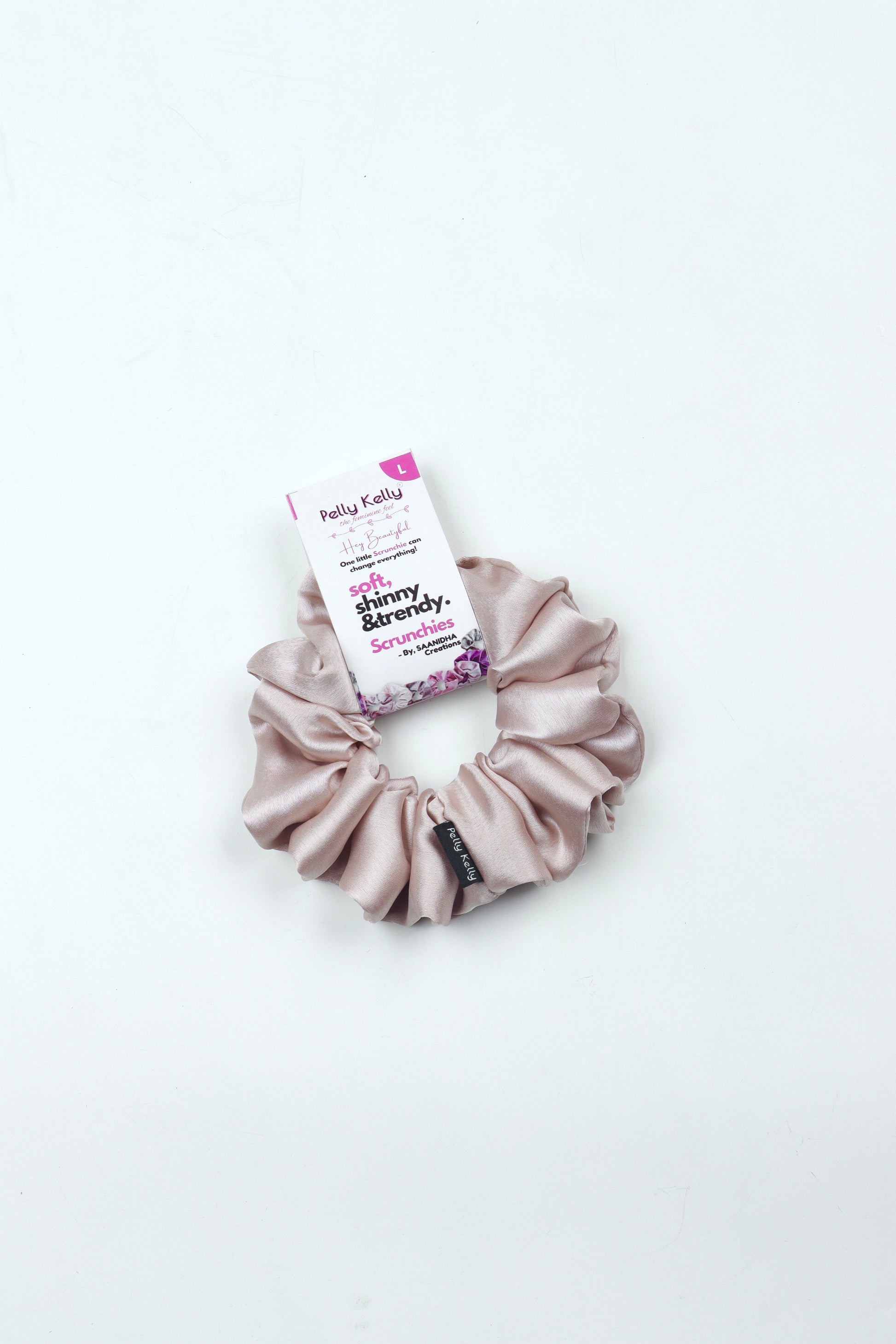 Moon Mist | Silk Satin Scrunchies | L