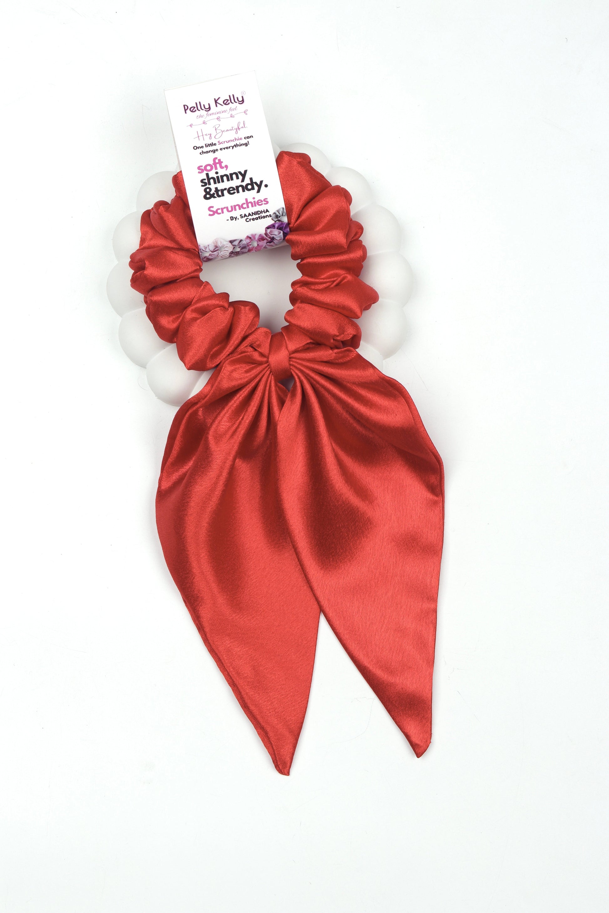 Rich Maroon | Premium  Satin | Bunny