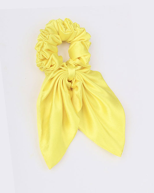 Silk Satin Bunny Scrunchie