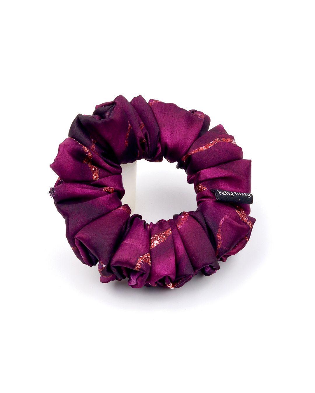 Premium Printed Satin Scrunchies | Medium