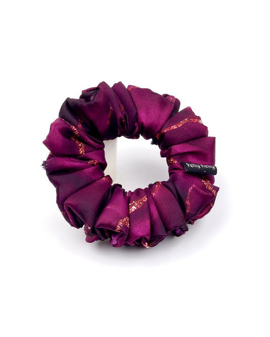 Premium Printed Satin Scrunchies | Medium