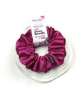 Rich Maroon | Premium Silk Satin Scrunchies | L