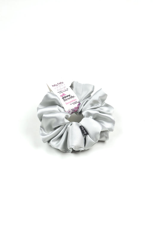 Pearl Bush | Silk Satin Scrunchies | XL