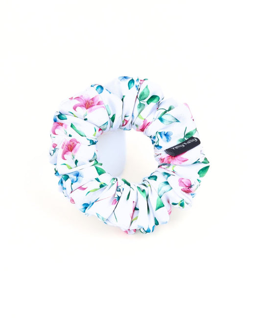 Premium Printed Satin Scrunchies | Medium