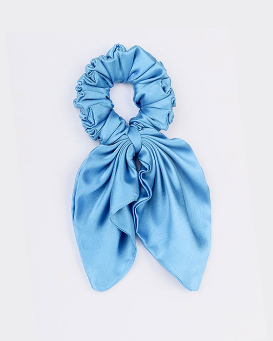 Silk Satin Bunny Scrunchie