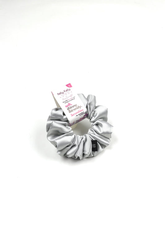 Pearl Bush | Silk Satin Scrunchies | L