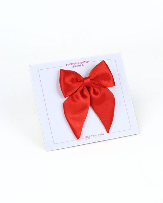 Metallic Silver | Premium Silk Satin Scrunchies | Pigtail | S