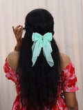 Georgette Bow |Scarf Bow With Rhinestone | Pack of  1