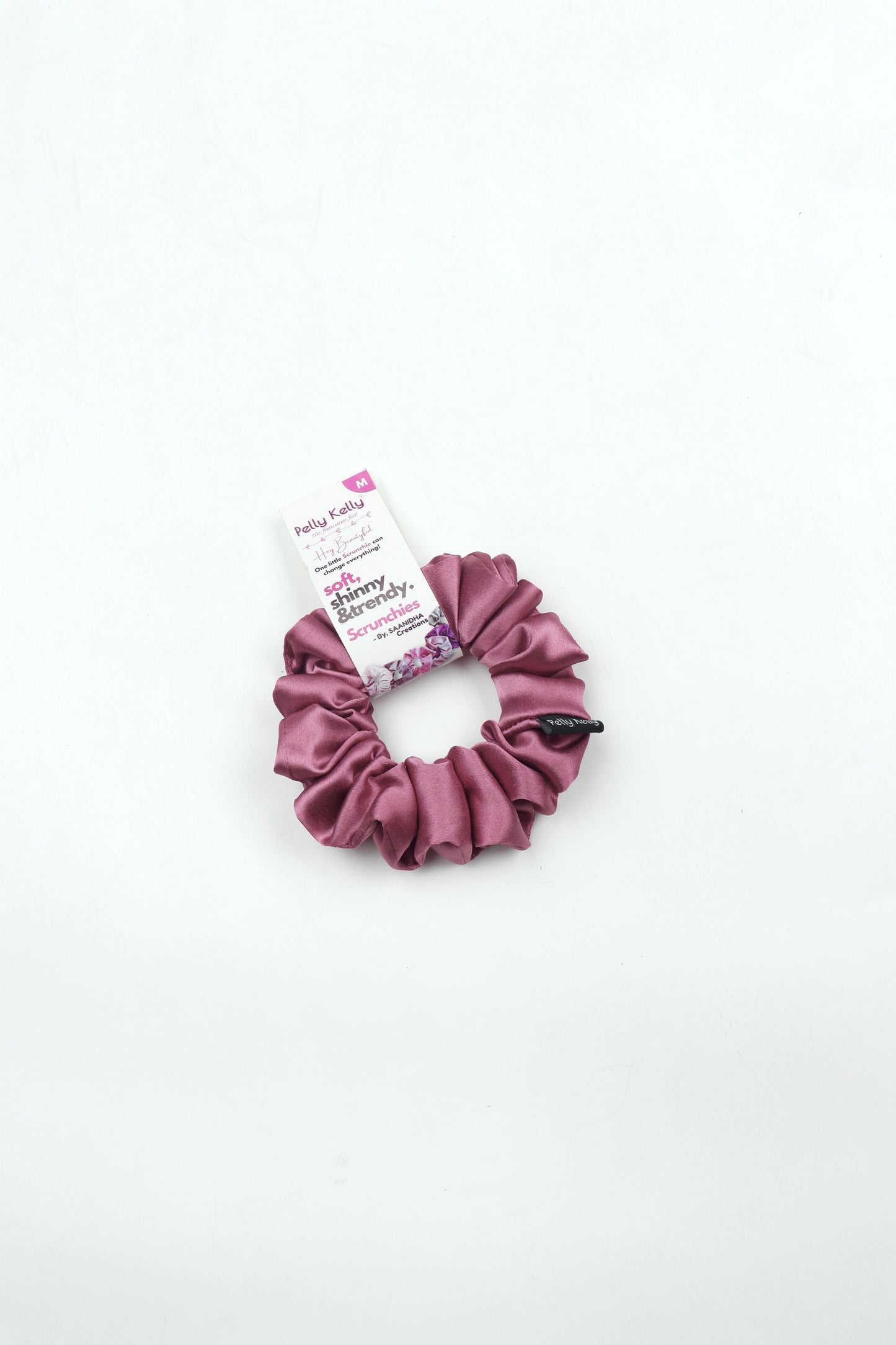 Soft Purple | Silk Satin Scrunchies | M