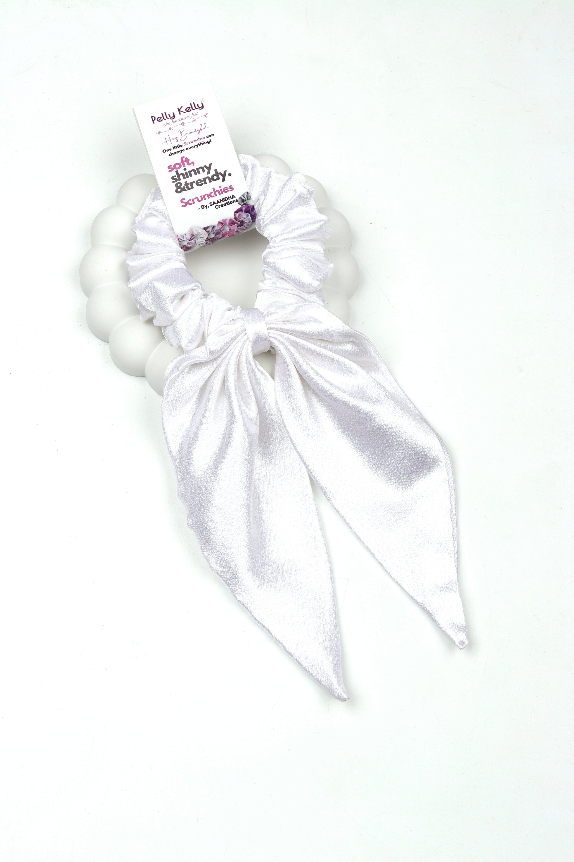 Pale Grey | Premium  Satin  | Bunny