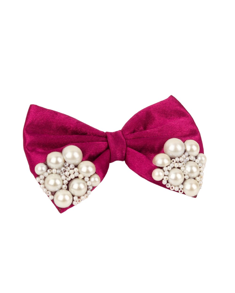 Premium satin Princess Pearl Bow