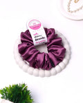 Soft Purple | Silk Satin Scrunchies | L
