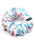 Premium Printed Satin Scrunchies | Large