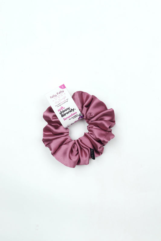 Soft Purple | Silk Satin Scrunchies | L