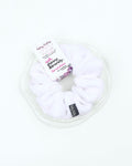 White |Velvet Scrunchies