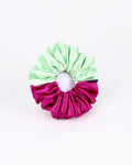 Double Tone | Premium  Satin Scrunchies | L
