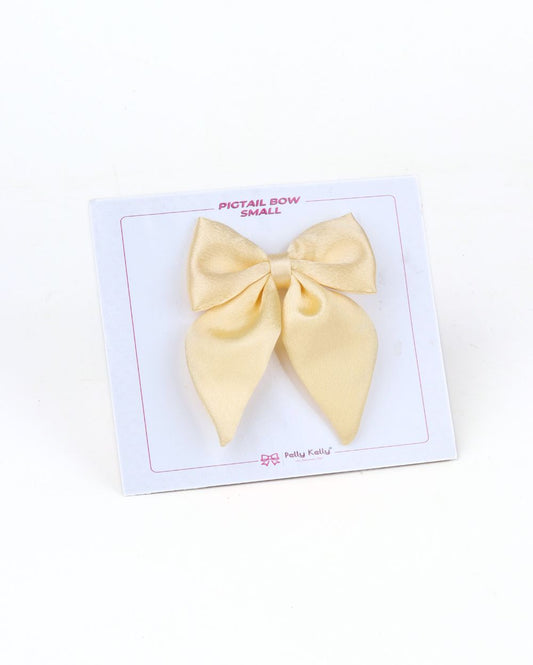 Grey Nickel | Premium Silk Satin Scrunchies | Pigtail | S