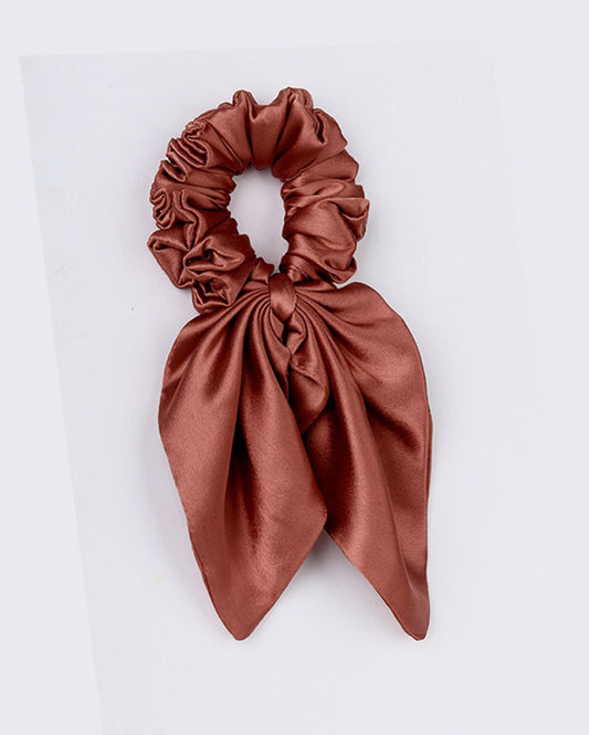 Silk Satin Bunny Scrunchie