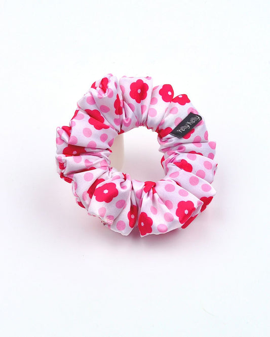 Premium Printed Satin Scrunchies | Medium