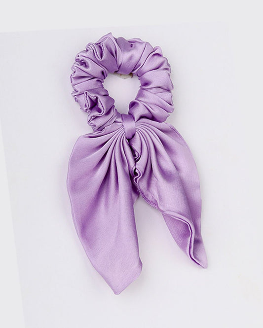 Silk Satin Bunny Scrunchie