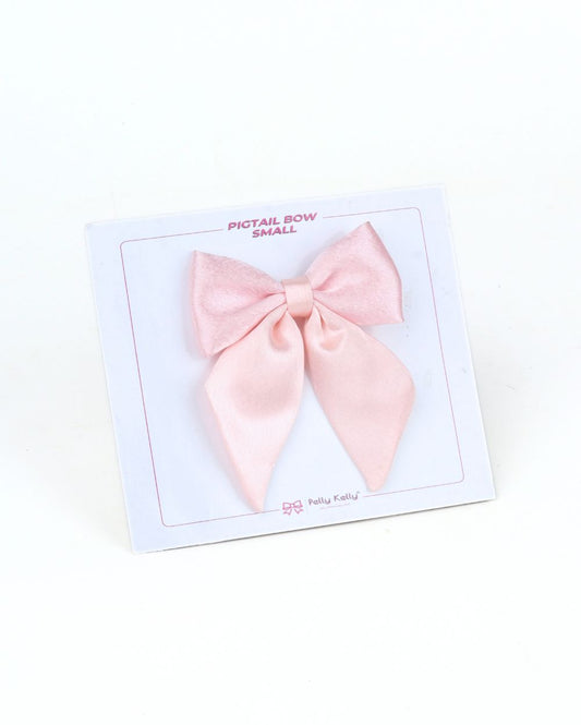 Snow Green | Premium Silk Satin Scrunchies | Pigtail | S