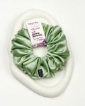 Tealish Green | Premium Silk Satin Scrunchies | XL