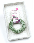 Tealish Green | Premium Silk Satin Scrunchies | S