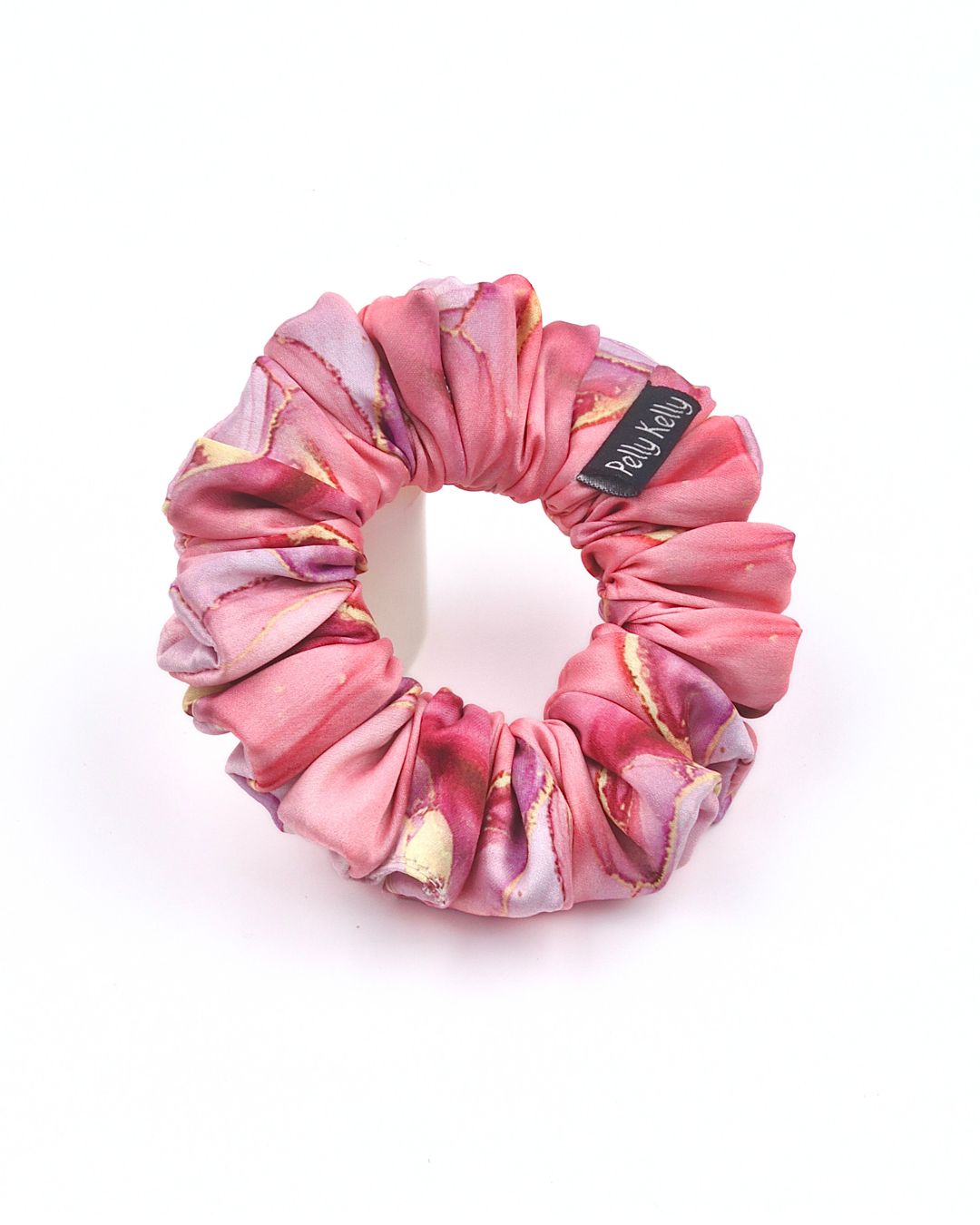 Premium Printed Satin Scrunchies | Medium