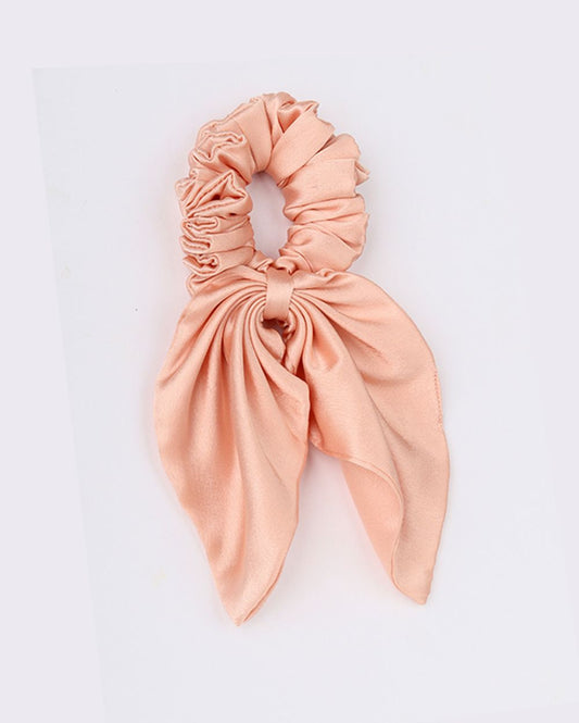 Silk Satin Bunny Scrunchie